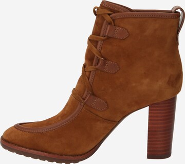 Bottines à lacets 'MABEL' Lauren Ralph Lauren en marron