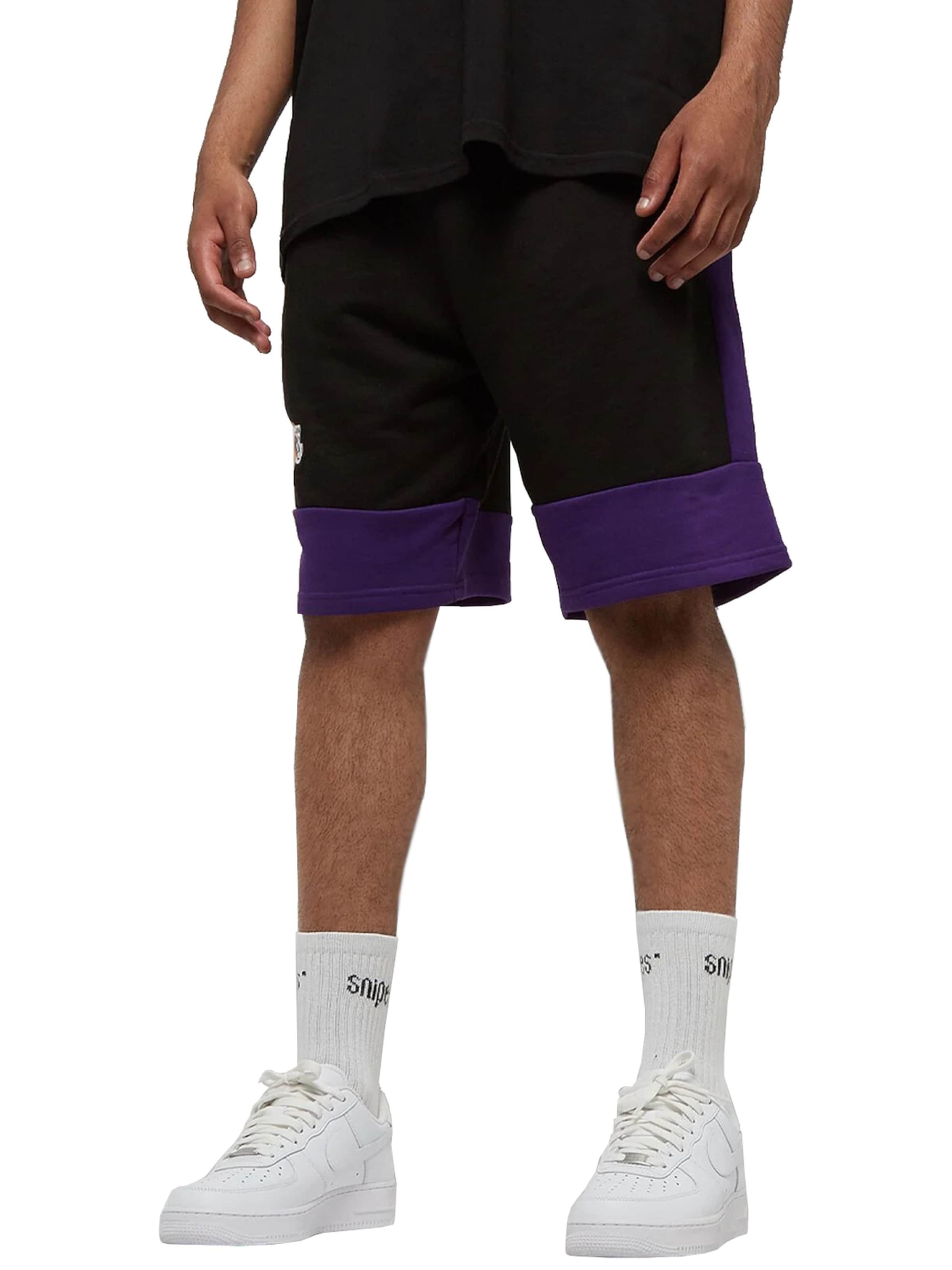 NEW ERA Workout Pants 'NBA' in L in Black, Item view
