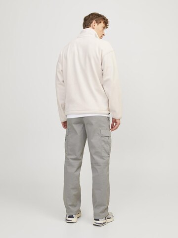 JACK & JONES Loosefit Cargobukser 'JJKarl Harlow' i grå