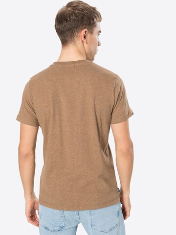 Superdry Regular Fit T-Shirt in Braun