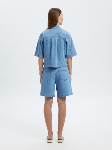 SELECTED Blouse in Blauw