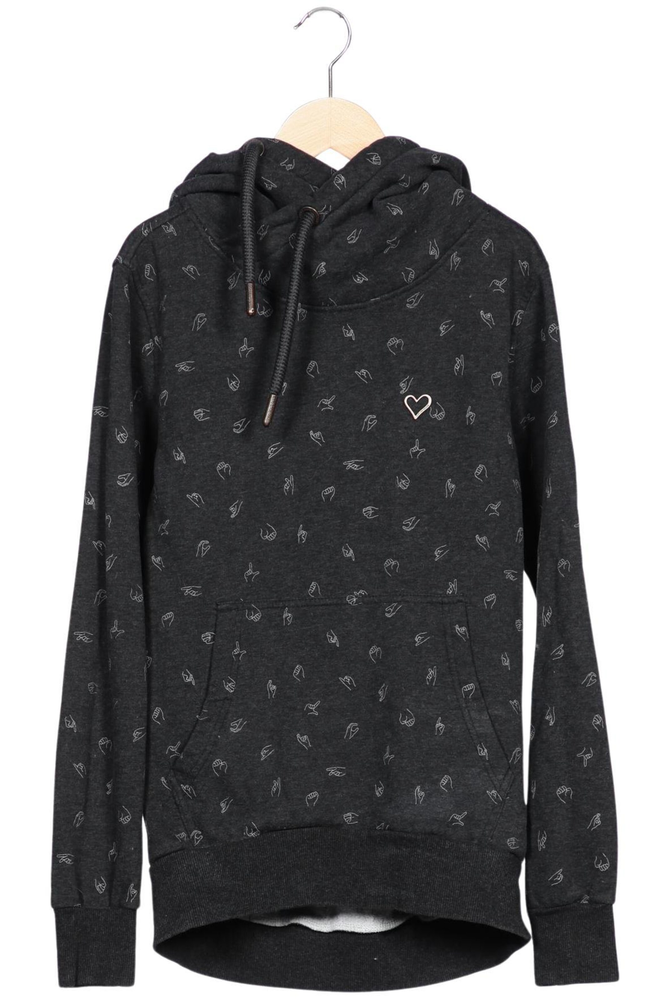 alife & kickin Sweatshirt & Zip-Up Hoodie in S in Grey: front