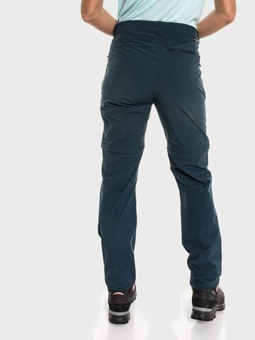 Regular Pantalon outdoor Schöffel en bleu