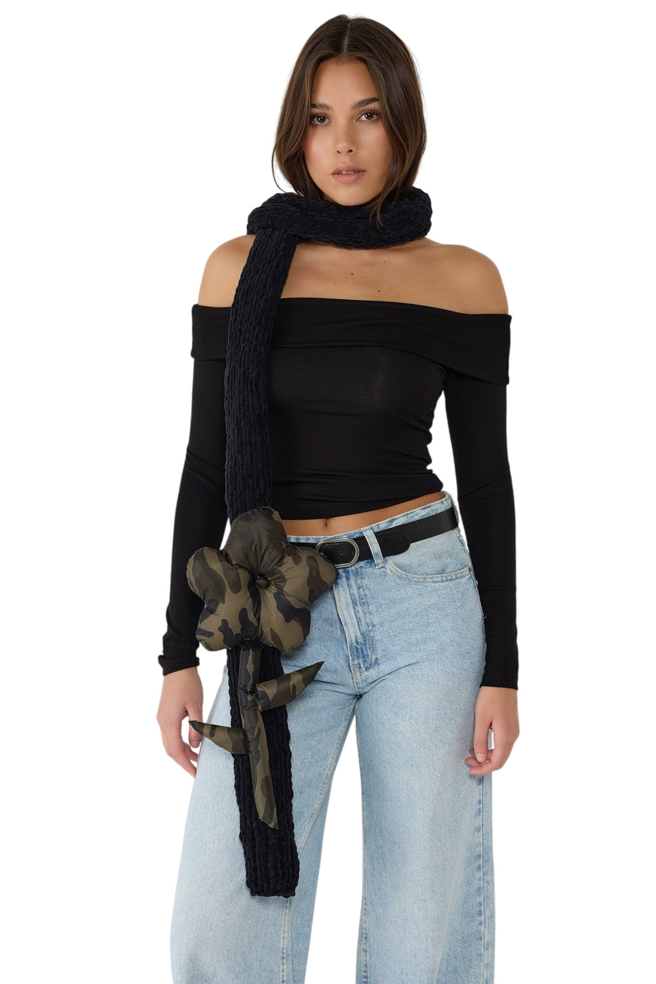 No Matter What Pullover in Schwarz: Vorderseite