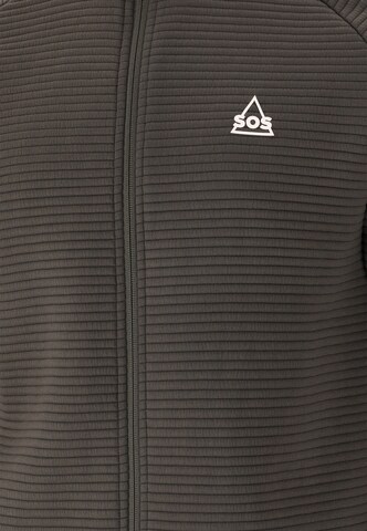 SOS Sports sweat jacket 'Muju' in Green