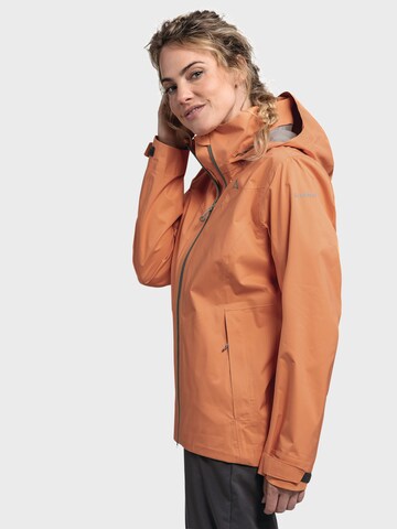 Schöffel Outdoorjas 'Aiplspitz' in Oranje