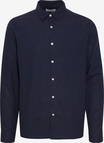 !Solid Button Up Shirt 'Enea' in Blue: front