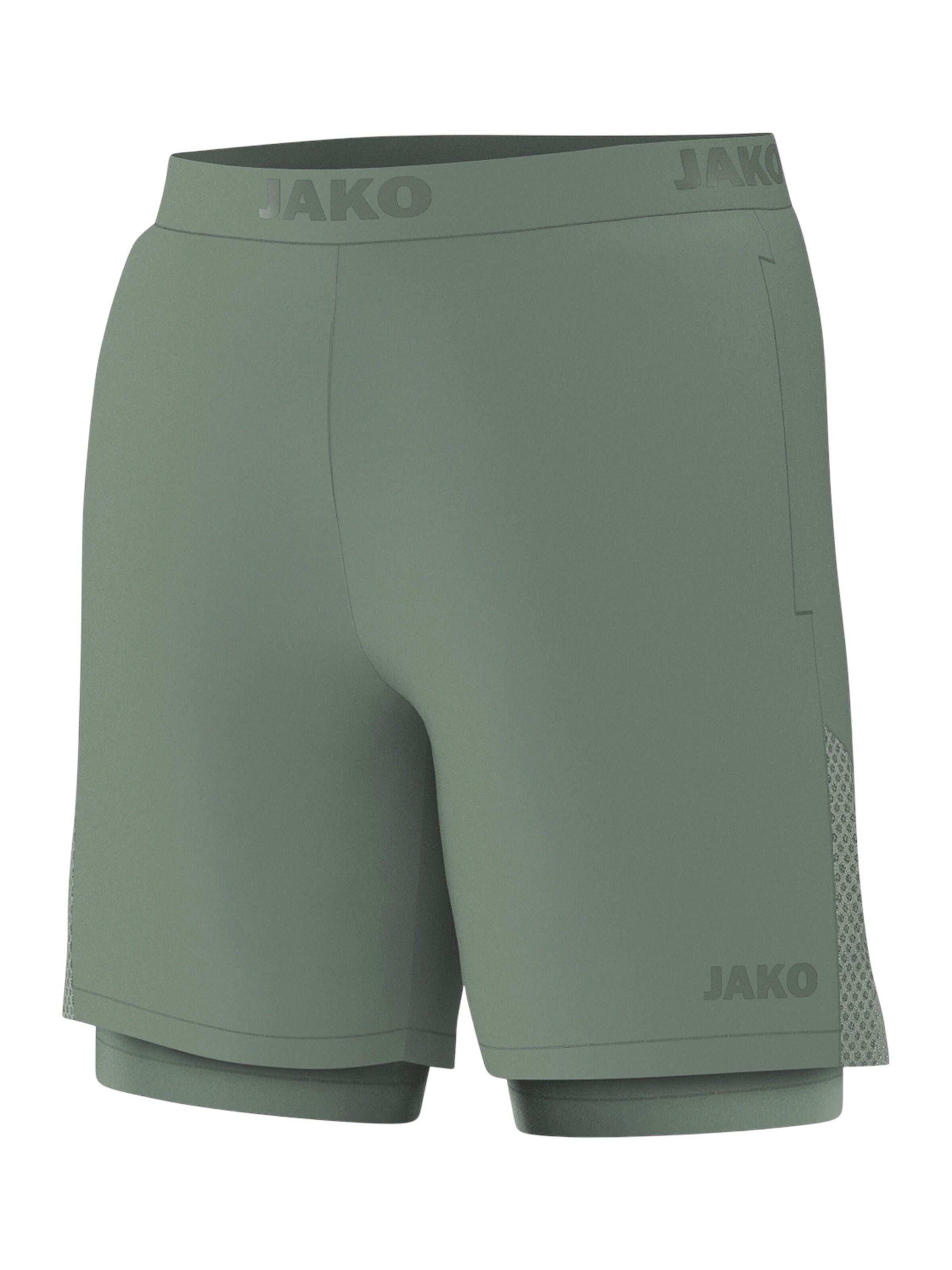 JAKO Sportshorts in Grün: Vorderseite