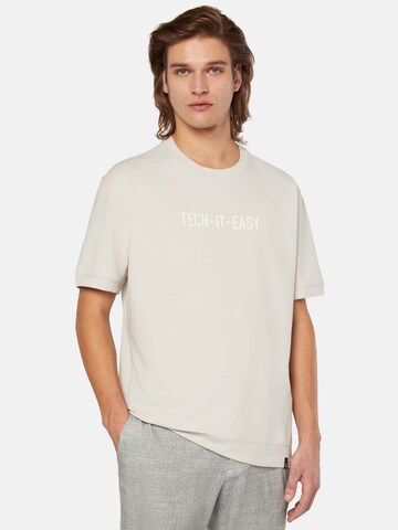 T-Shirt Boggi Milano en beige : devant