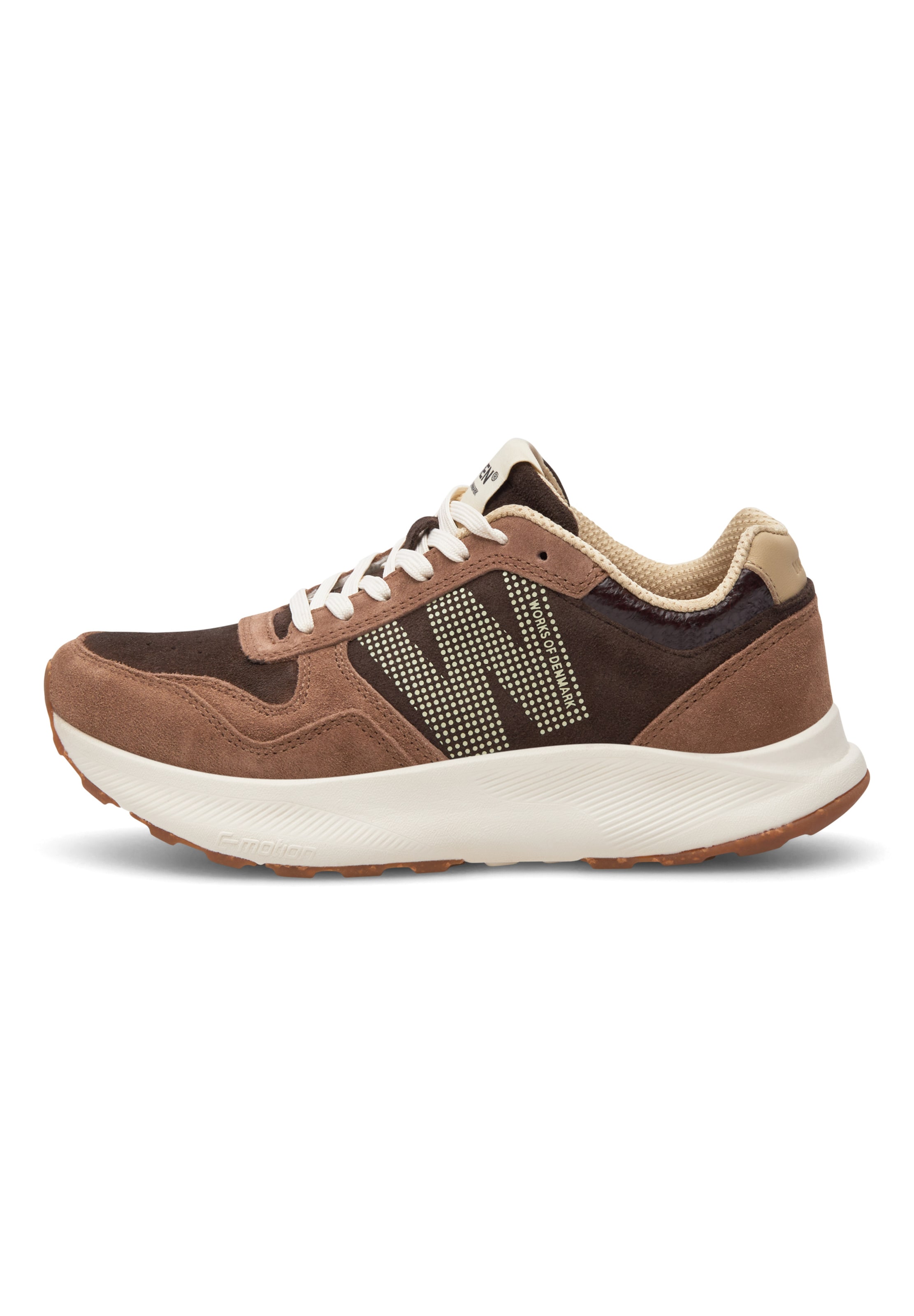 WODEN Sneakers laag 'Mathilde' in Beige: voorkant