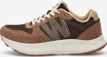 WODEN Sneakers laag 'Mathilde' in Bruin: voorkant