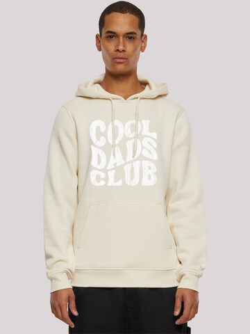 Sweat-shirt 'Cool Dads Club' F4NT4STIC en beige : devant
