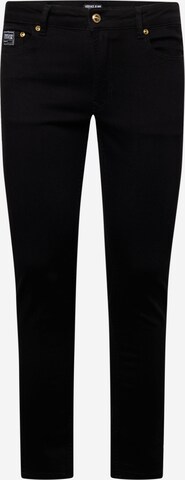 Slimfit Jeans de la Versace Jeans Couture pe negru: față