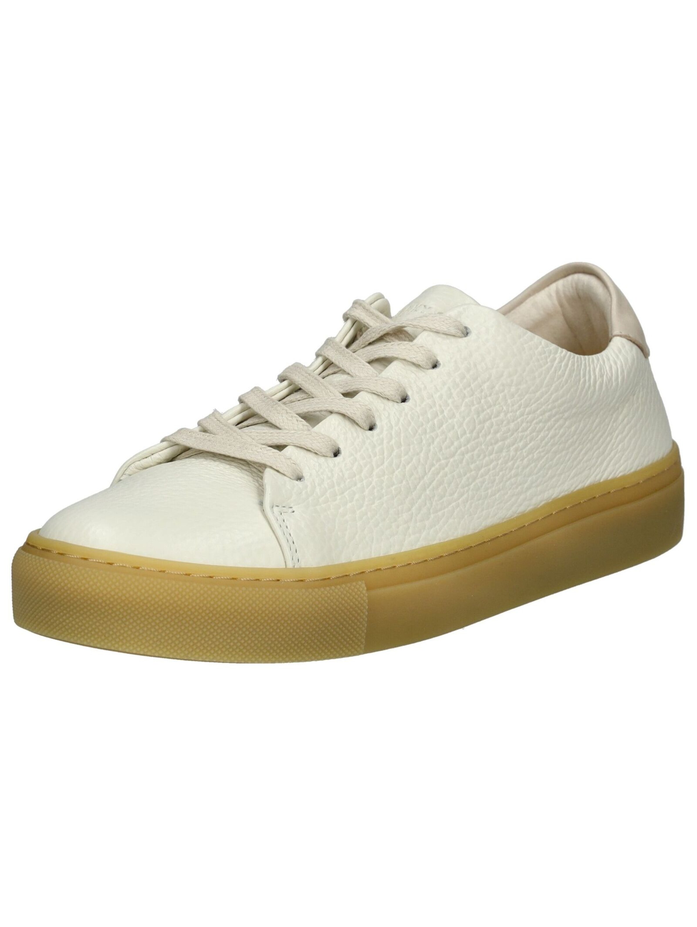 Baskets basses Sneaky Steve en beige : devant