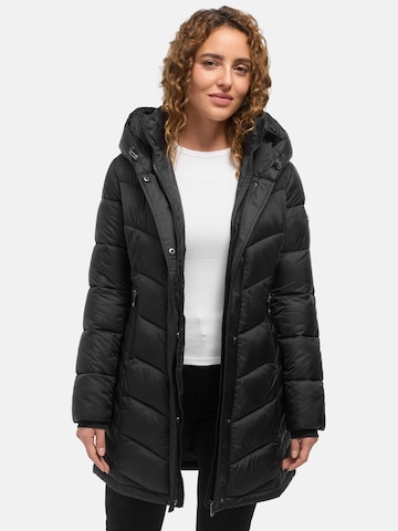 Cappotto invernale 'F809' di Tazzio in nero