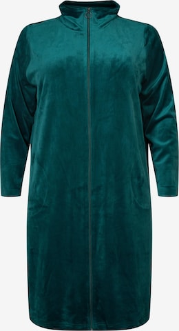 Zizzi Dressing Gown 'HELENA' in Green: front