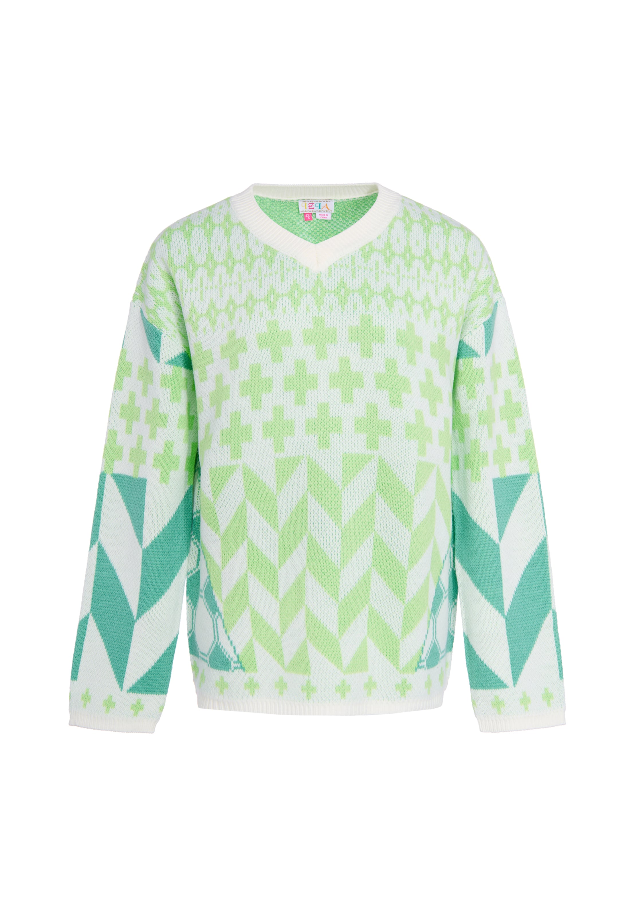 IZIA - Jersey en verde: frente