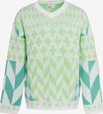 IZIA - Jersey en verde: frente
