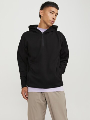 Sweat-shirt JACK & JONES en noir : devant