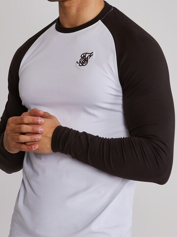 T-Shirt SikSilk en blanc