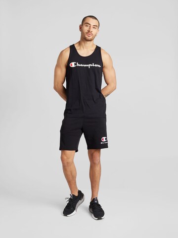 Champion Authentic Athletic Apparel regular Παντελόνι 'Legacy' σε μαύρο