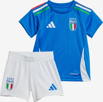 ADIDAS PERFORMANCE Trainingspak 'Italy 24 Home' in Blauw: voorkant