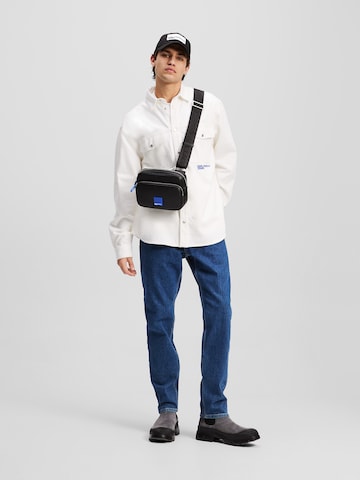KARL LAGERFELD JEANS Демисезонная куртка 'Out Of The Blue' в Белый