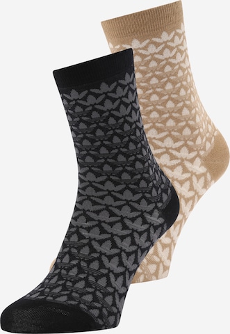 ADIDAS ORIGINALS Socks in Brown: front