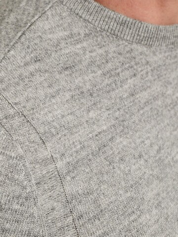 PME Legend Sweter 'Pullover in a cotton blend' w kolorze szary