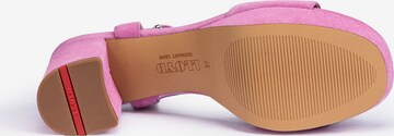 LLOYD Sandalen met riem in Roze