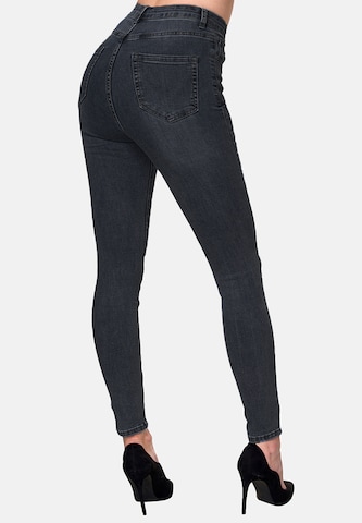 Elara Skinny Jeans in Schwarz