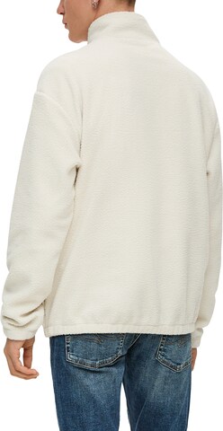 QS Fleece jacket in White