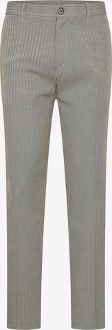 4funkyflavours Loose fit Pleated Pants 'For The Love Of Money' in Grey: front