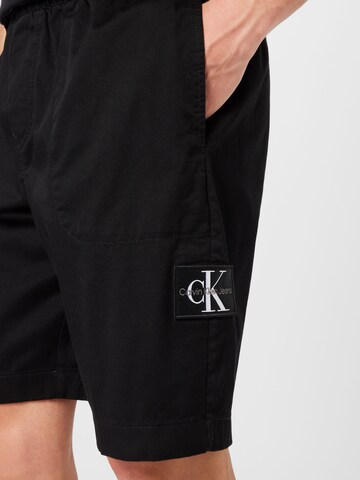 Regular Pantaloni de la Calvin Klein Jeans pe negru