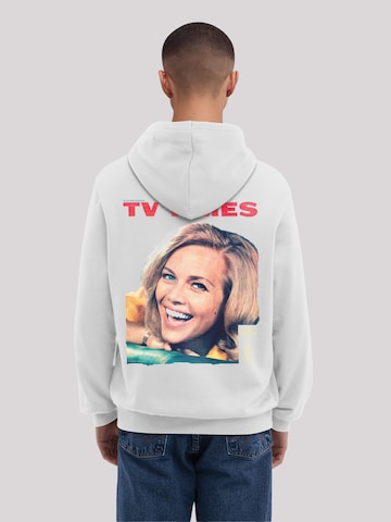 Sweat-shirt 'TV Times Honor Blackman 1964 Cover' F4NT4STIC en blanc : devant