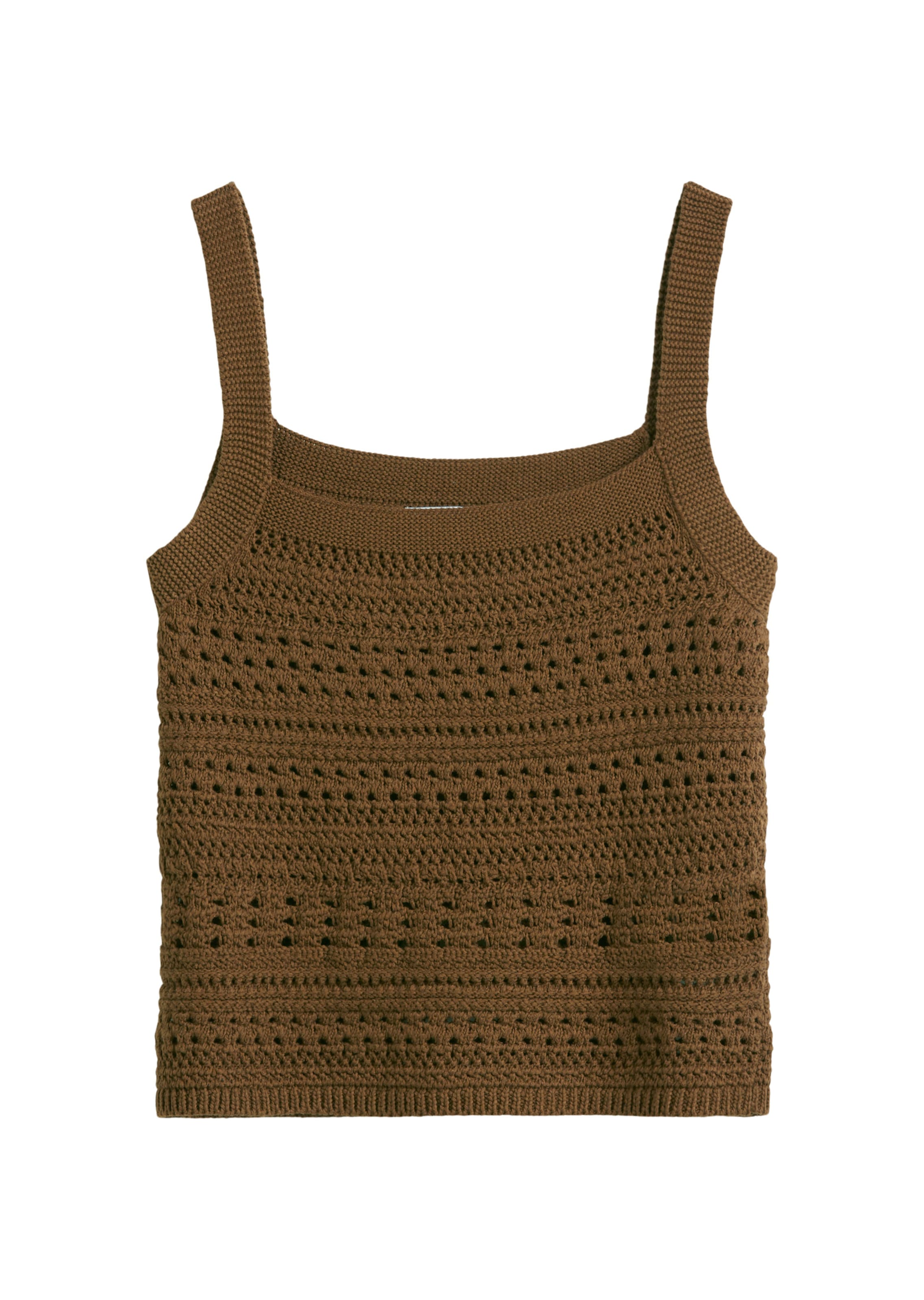 Marc O'Polo DENIM Knitted top in Brown: front