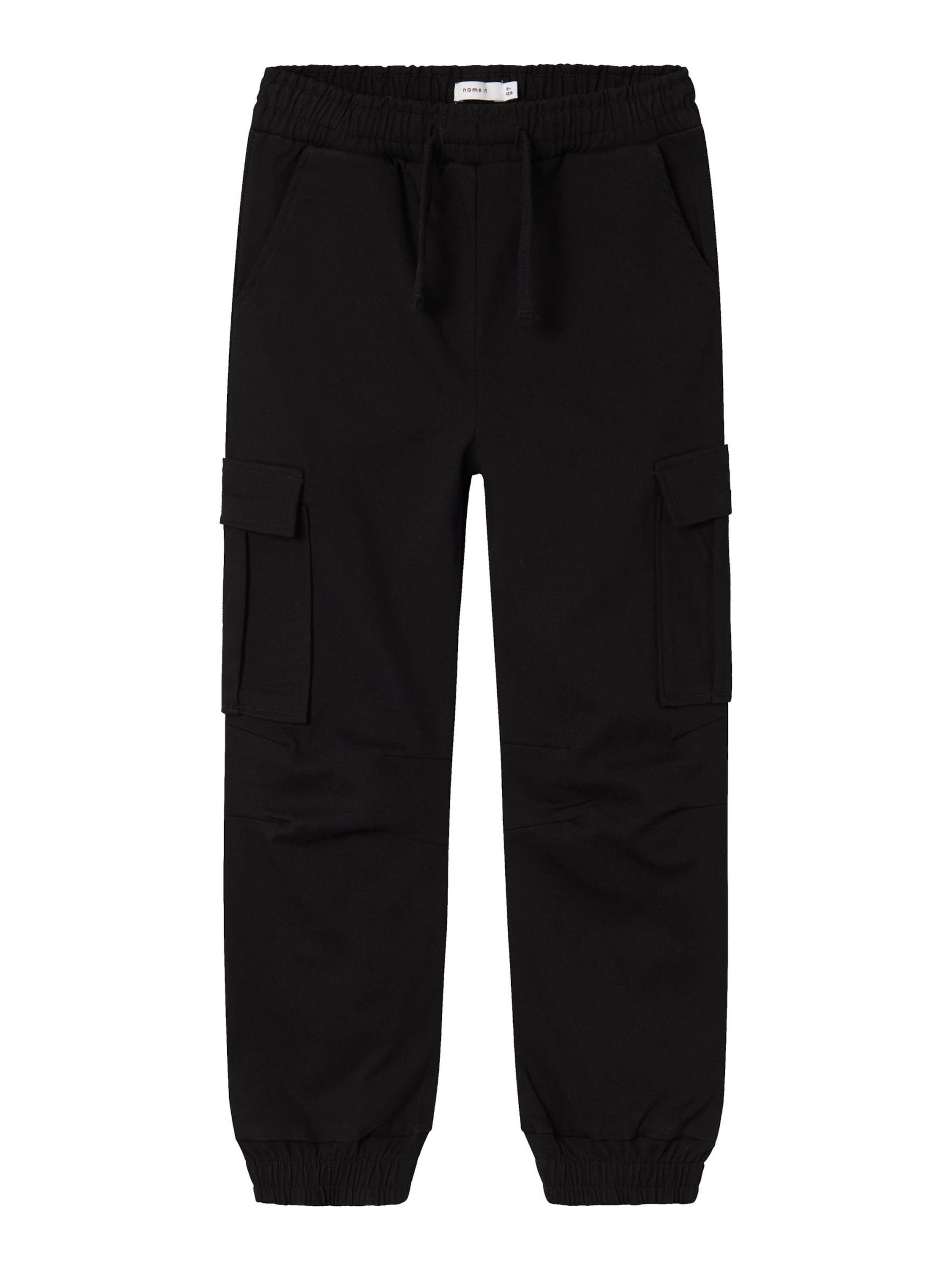 Loosefit Pantalon NAME IT en noir : devant