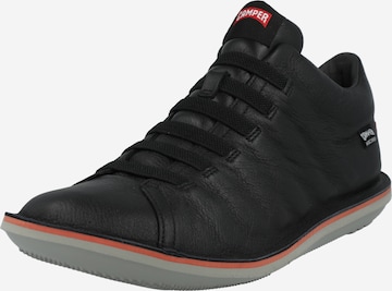 CAMPER Slip-Ons in Black: front