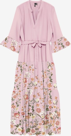 Vero Moda Curve Kleid 'VMCUlrikke' in Pink: Vorderseite