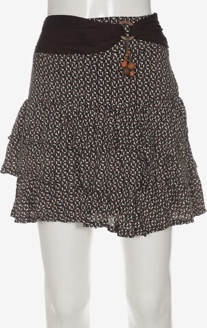 Mandarin Skirt in M in Brown: front