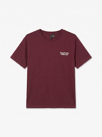 VERO MODA Shirts 'VMPAULINA THEA' i rød: forside