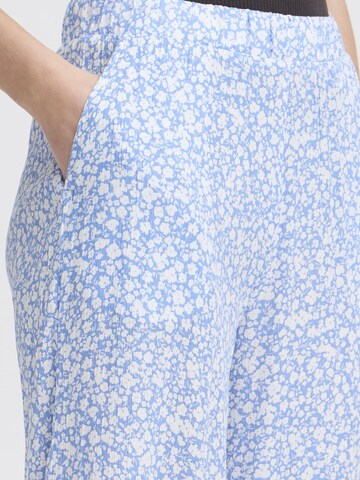 ICHI Loose fit Trousers ' IHMARRAKECH ' in Blue
