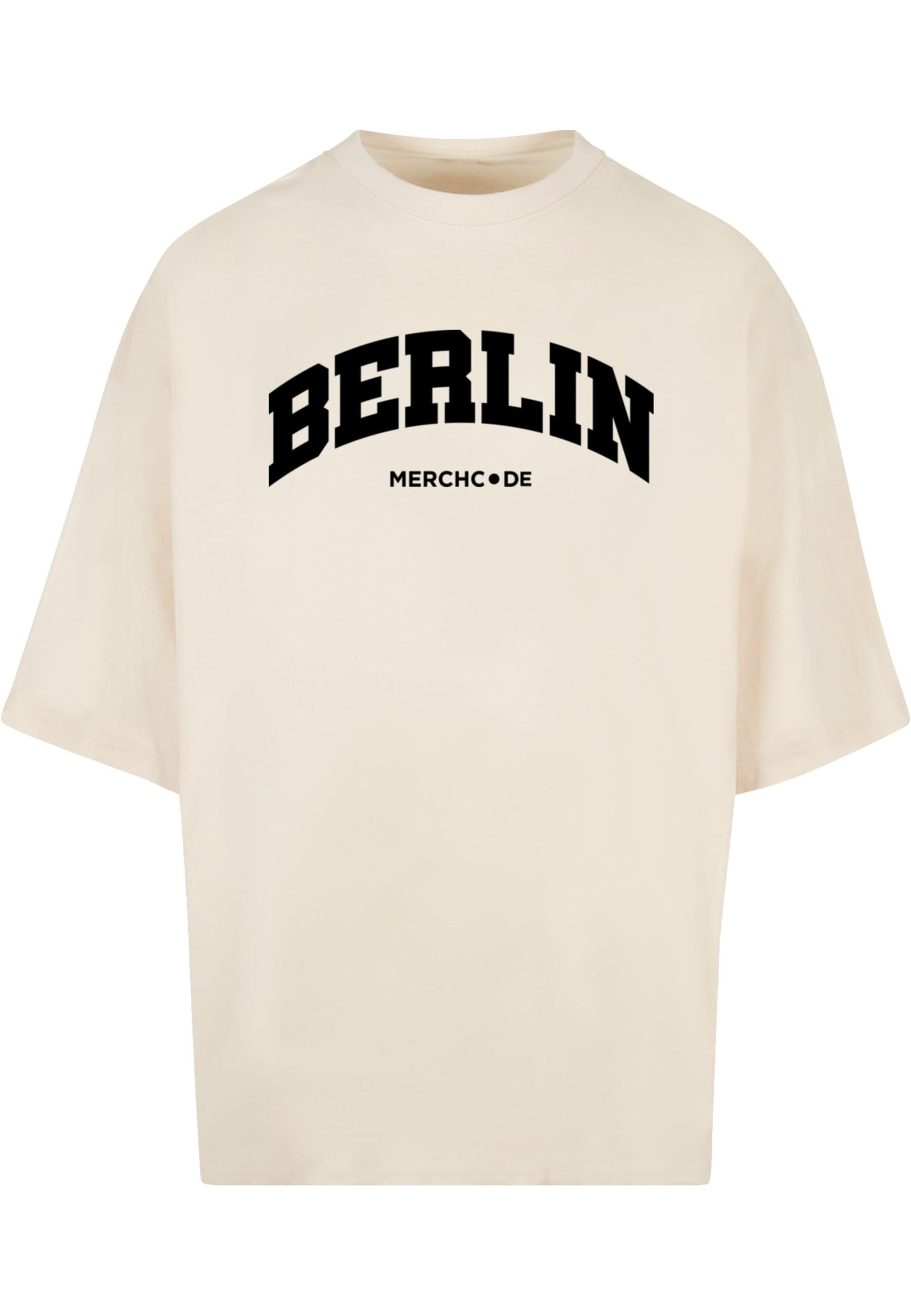 Merchcode Bluser & t-shirts 'Berlin' i hvid: forside