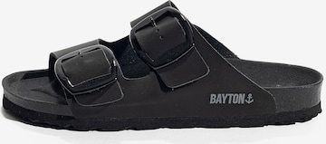 Bayton Pantolette 'ALICANTE' i svart: framsida