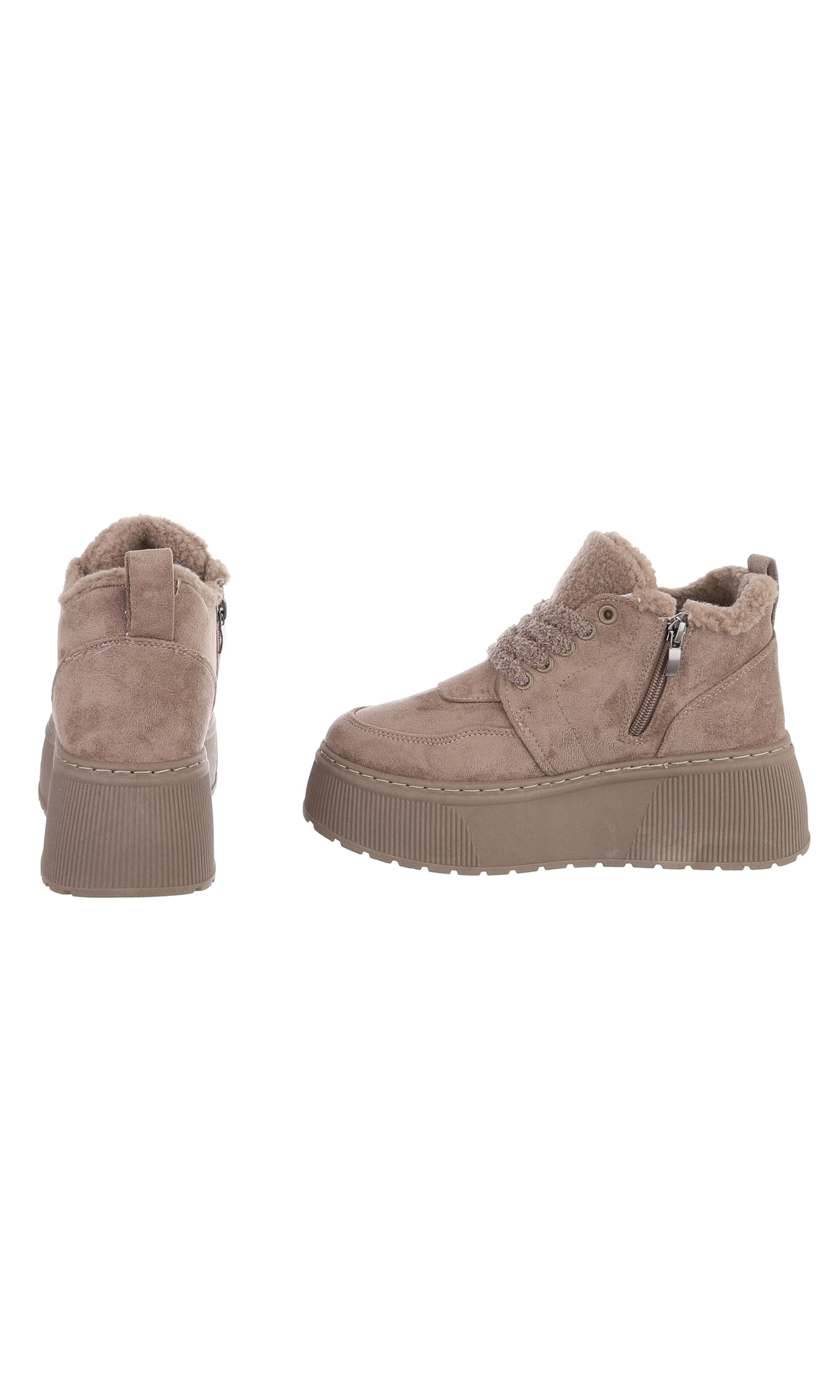 Ital-Design Stiefelette in Grau