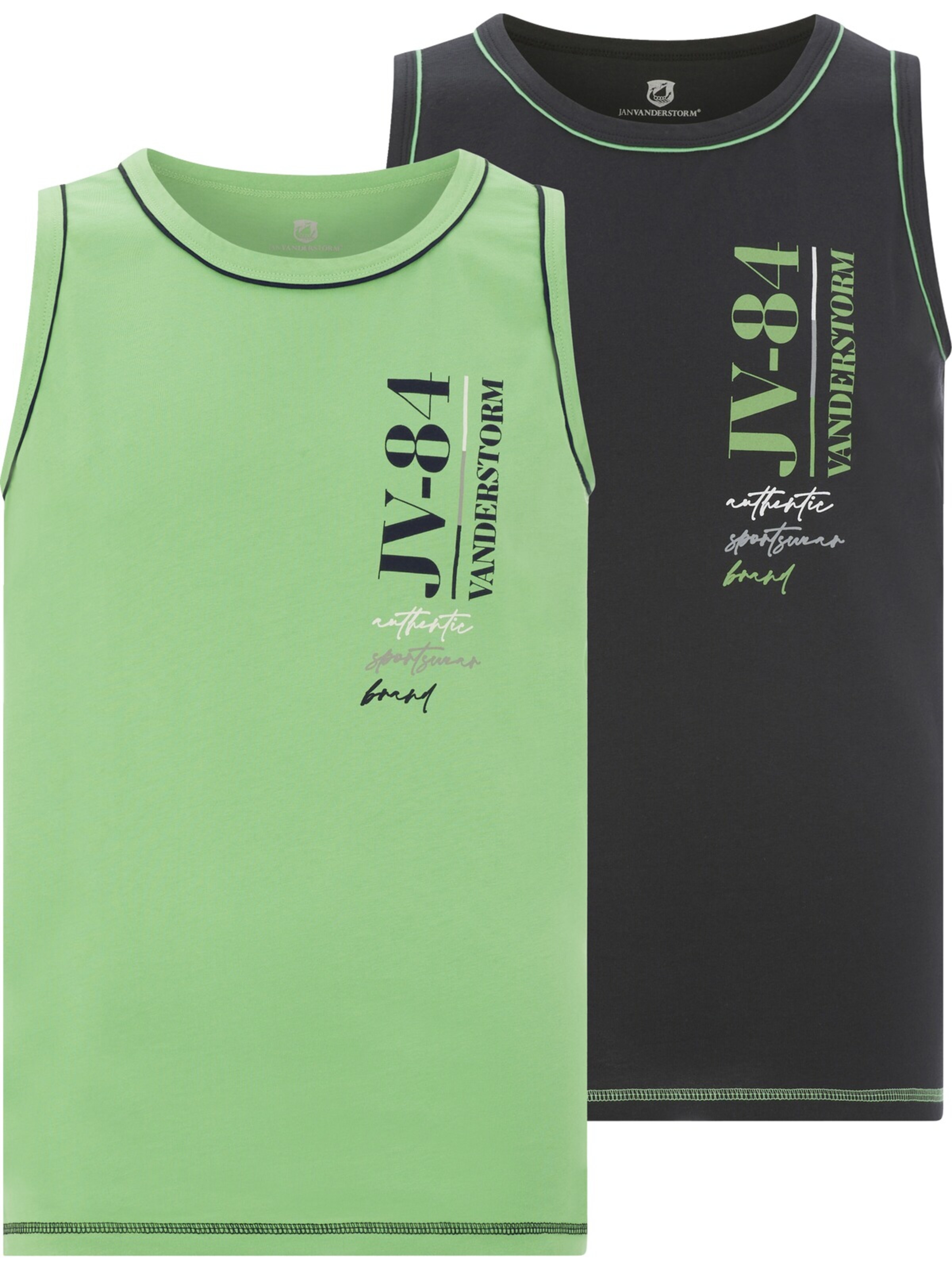 Jan Vanderstorm Shirt 'Findowin' in Green: front