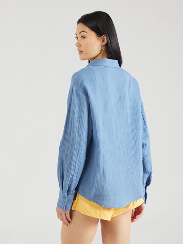 VILA Bluza | modra barva