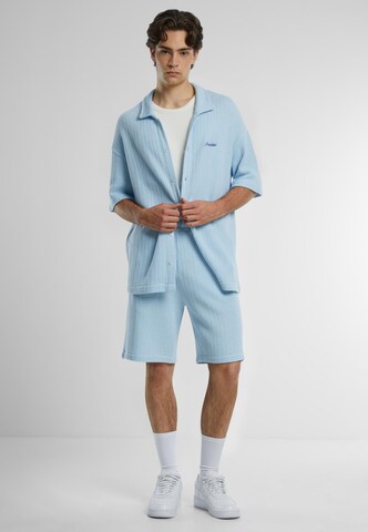 Prohibited Comfort fit Overhemd in Blauw
