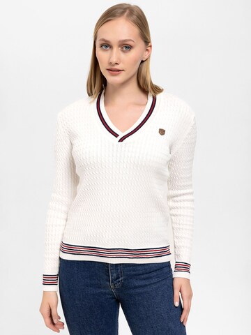 Antioch Pullover in Beige: predná strana