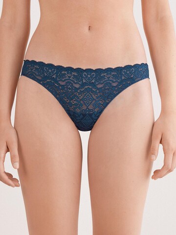 INTIMISSIMI Panty 'Brazilian' in Blue: front